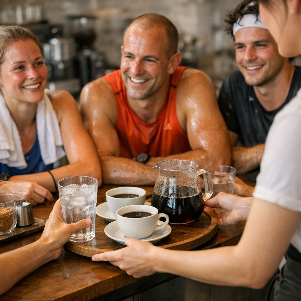 Die Laufrunde endet am Kaffeetresen – Bild 3