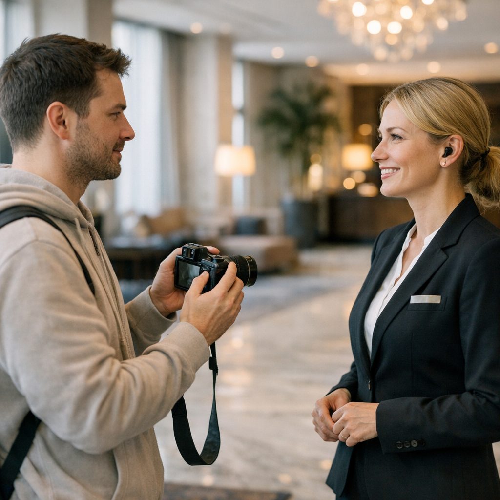 Kamera im Hotel braucht einen Ankunftsstatus – Bild 2