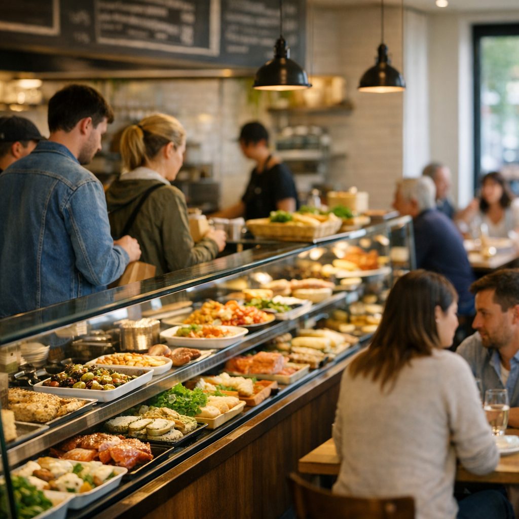 300 Plätze zwischen Pizzaofen, Deli und Bar – Bild 3
