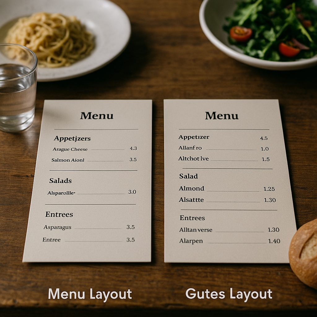 Menü-Engineering: Wie Sie Ihre Speisekarte zum stillen Top-Verkäufer machen – Bild 2