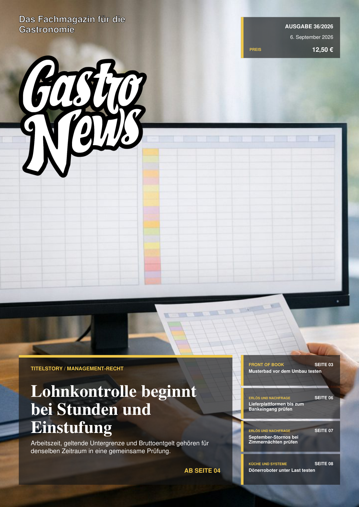 Titelseite Ausgabe 36/2026