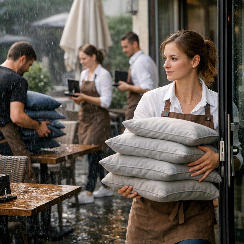 Gelb bis 17 Uhr auf der Terrasse – Bild 7