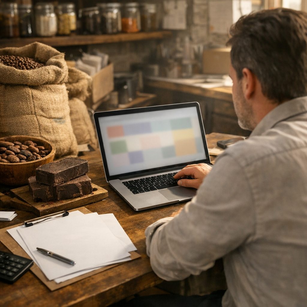 Herkunftsnummer im Kaffeesack – Bild 3