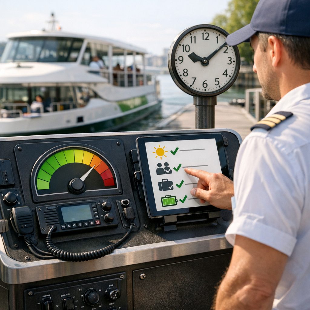 Beim Elektroboot entscheidet auch der Anleger über den Tagesplan – Bild 3