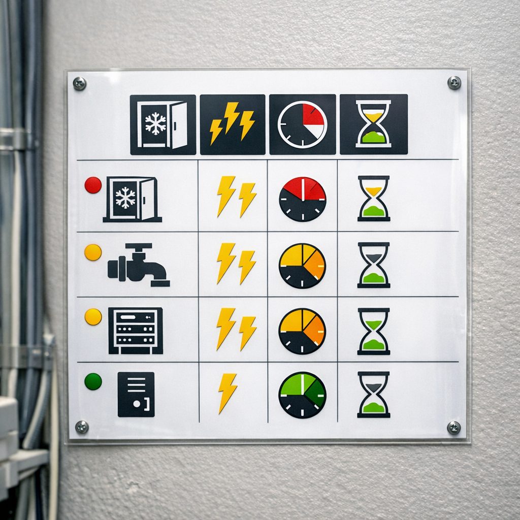 Bei Stromausfall im Hotel erhalten Kühlung, Pumpen und IT getrennte Prioritäten – Bild 3