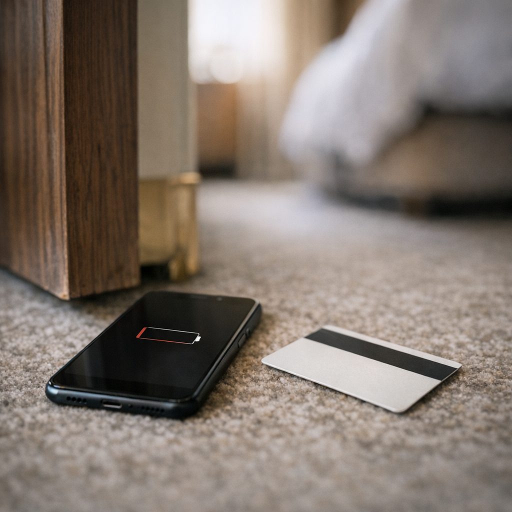 Akku leer vor Zimmer 312 – Bild 8