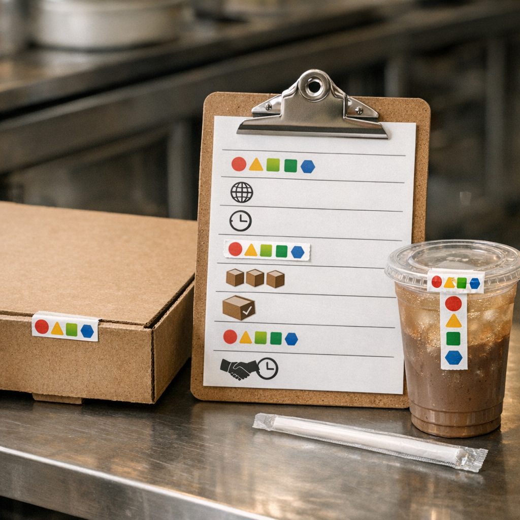 Abholcode und Siegel verbinden Lieferbox und Bestellung – Bild 4