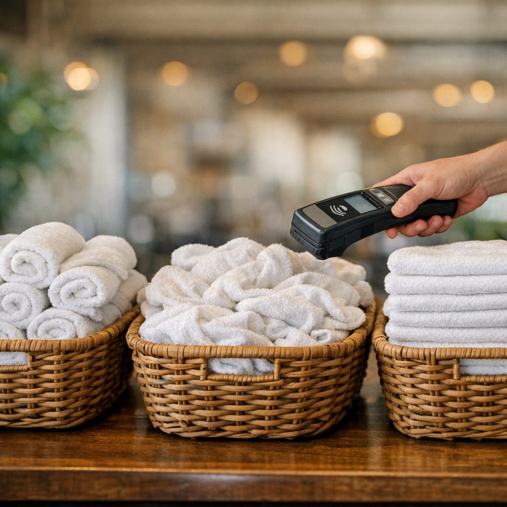 RFID für Hotelwäsche muss auch feuchte Handtücher zuverlässig lesen – Bild 2