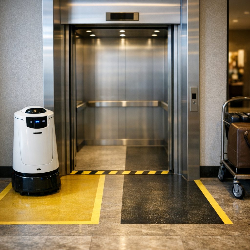 Kommt der Roboter mit Gepäck und Gästeverkehr in der Lobby zurecht? – Bild 5